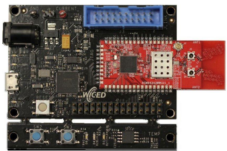 Infineon Technologies AG-CYW94343WWCD1_EVB CYW4343W Combo Wireless Module Evaluation Kit