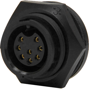 Switchcraft-4291-8SG-300 Steckverbinder, rund Conn Circular SKT 8 POS Solder ST Panel Mount 8 Terminal 1 Port