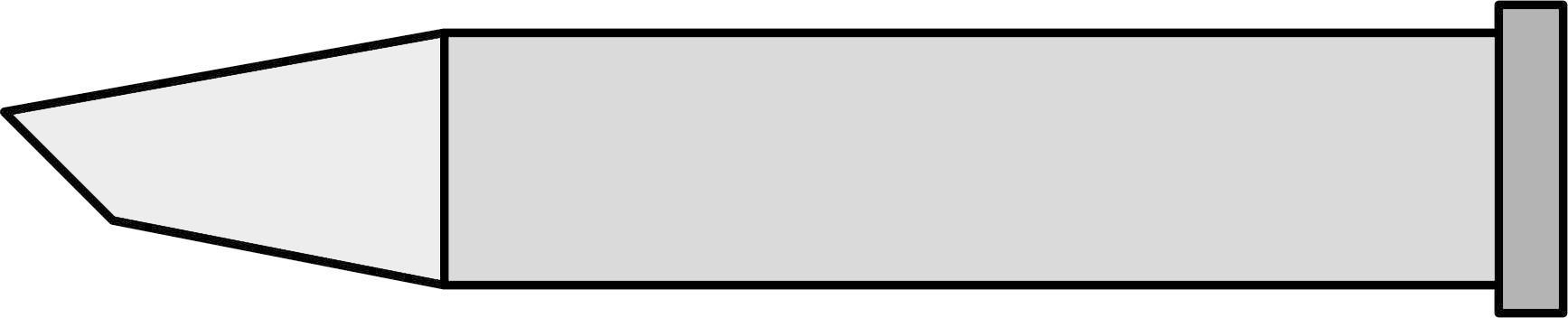 Weller Tools-T0054470999 Tools Other .094in X 1.437in Reach, Round Sloped Tip