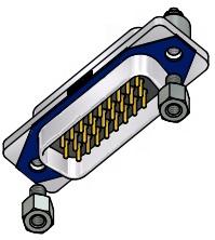 CONEC-15-007591 Raccordement D ultra-miniaturisé Conn D-Sub M 26 POS 2.28mm Solder ST Thru-Hole 26 Terminal 1 Port