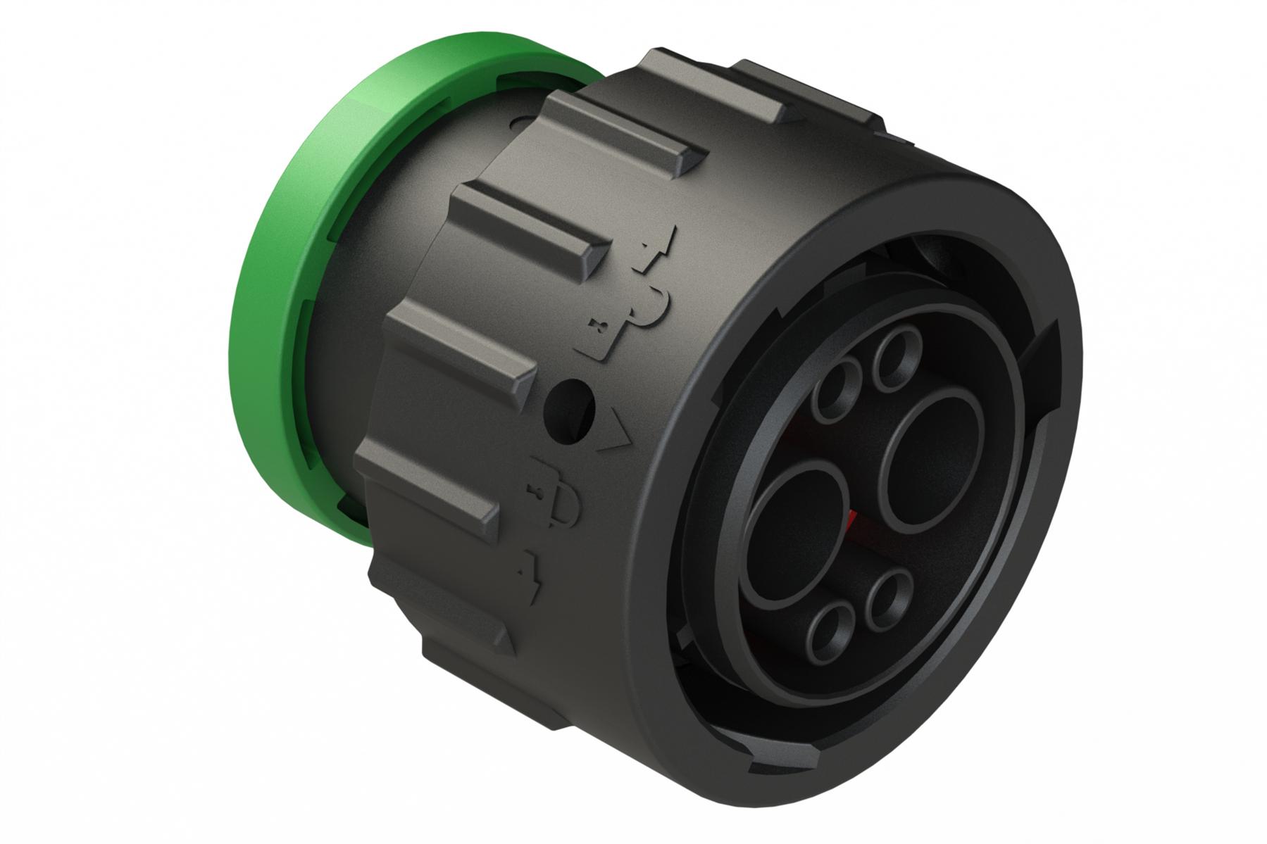 Amphenol-AHDP06-18-06PN-BRAC030 Steckverbinder, rund Conn Circular PIN 6 POS ST Cable Mount 6 Terminal 1 Port Box