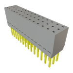 Conn Elevated Socket SKT 42 POS 2.54mm Solder ST Top Entry Thru-Hole Tube