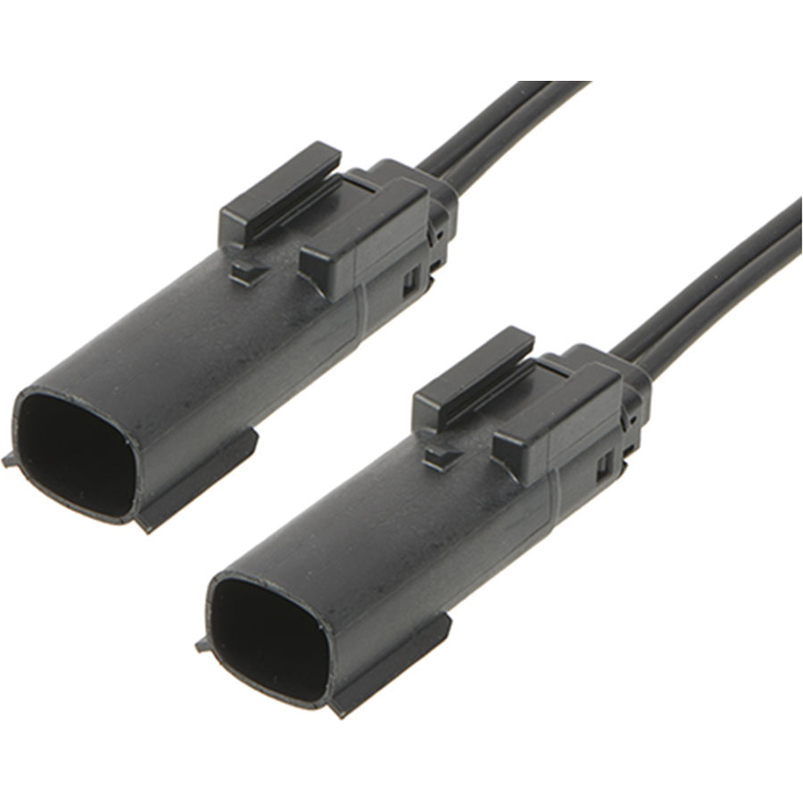 Molex-2162821022 Cable Assembly DC Power Cable Assembly 0.3m Wire to Board to Wire to Board 2 to 2POS M-M Crimp-Crimp 14AWG