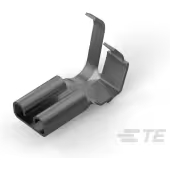 TE Connectivity-42618-2 Steckverbinderanschlüsse Quick Disconnect Terminal 16-20AWG Brass F 13.46mm Tin Reel/Strip