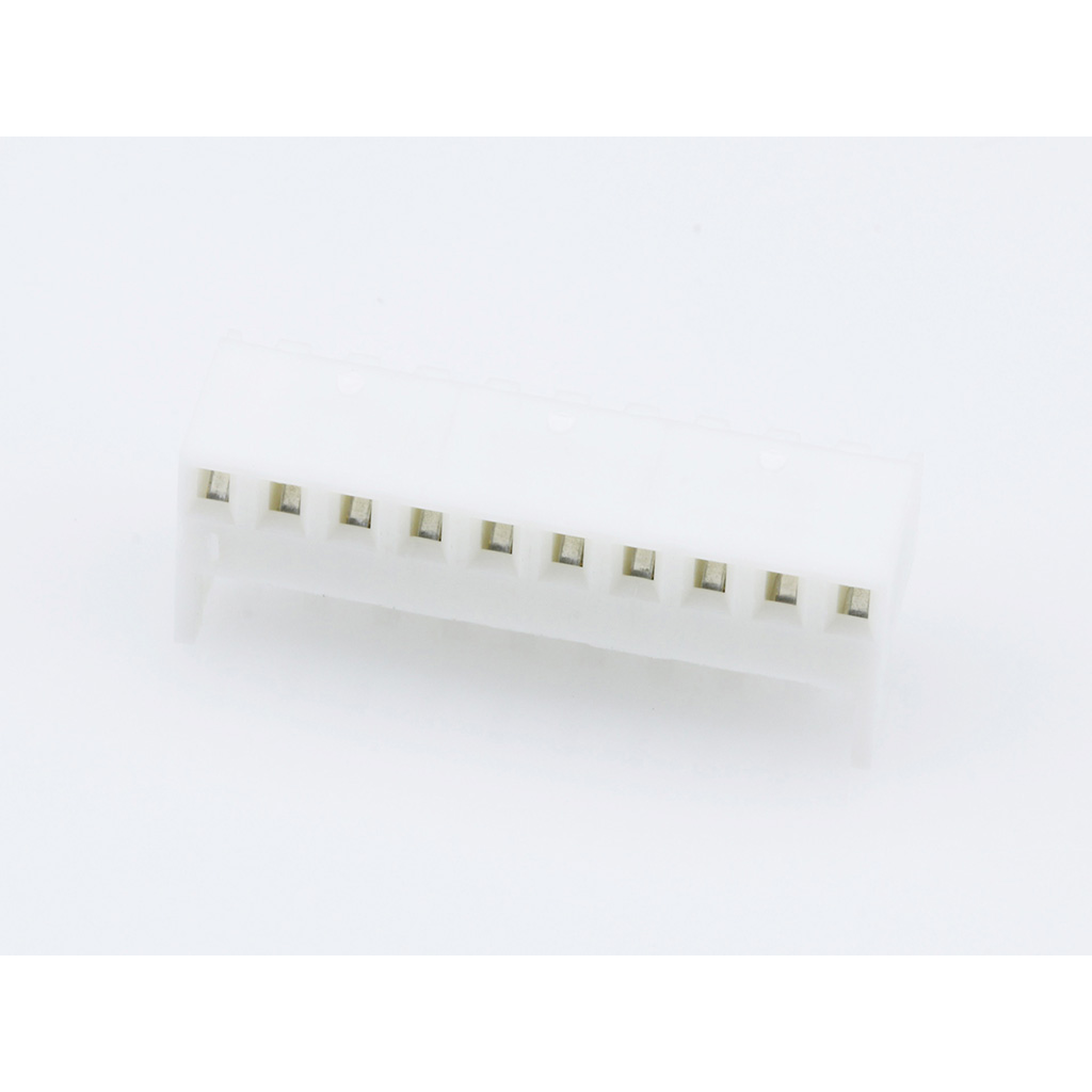 Molex-22152106 Connector Headers and PCB Receptacles Conn Socket Strip RCP 10 POS 2.54mm Solder RA Thru-Hole KK Tray