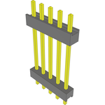 Conn Board Stacker HDR 5 POS 2.54mm Solder ST Top Entry Thru-Hole Bulk
