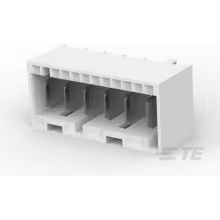 TE Connectivity-1971845-6 Embases de raccordement et réceptacles PCB Conn Shrouded Header (4 Sides) HDR 6 POS 5mm Solder ST Thru-Hole Box