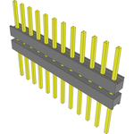 Conn Board Stacker HDR 12 POS 2.54mm Solder ST Top Entry Thru-Hole Bulk