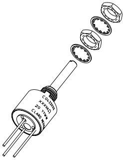 Honeywell-392050M9492 Widerstandstrimmern, Potenziometern und Regelwiderstande Res Conductive Plastic POT 5K Ohm 10% 0.5W(1/2W) 1(Elec)/1(Mech)Turns 3.18mm (13.08 X 27.89mm) Pin Panel Mount/Through Hole