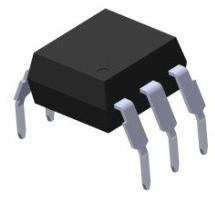 Everlight Electronics-H11L1M-V Optokoppler mit Logikausgang Optocoupler Logic-Out DC-IN 1-CH 6-Pin DIP