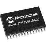 MCU 16-bit dsPIC RISC 16KB Flash 3.3V 28-Pin SOIC W Tube
