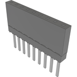 Conn Elevated Socket SKT 9 POS 2.54mm Solder ST Top Entry Thru-Hole Tube