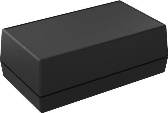 Serpac Electronic Enclosures-152IAC,BK Kästen, Gehäuse und Gestelle Recessed, Smooth Top Desktop Enclosure with Access Compartment, 5.62x3.25x2.00in.