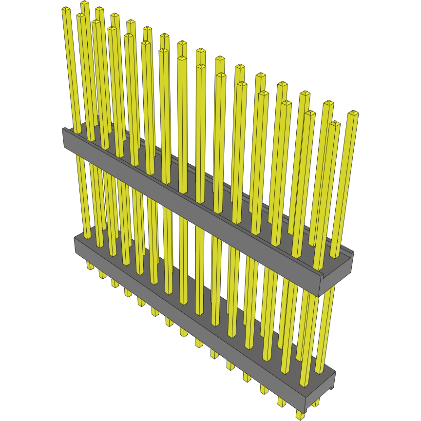 Samtec-DW-15-14-S-D-735 Steckverbinderleisten und Leiterplattenbuchsen Conn Board Stacker HDR 30 POS 2.54mm Solder ST Top Entry Thru-Hole Bulk