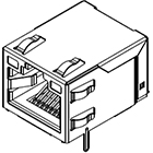 Molex-0480749101 Connector Telephone and Telecom Conn Modular Jack Solder SMD 1 Port T/R