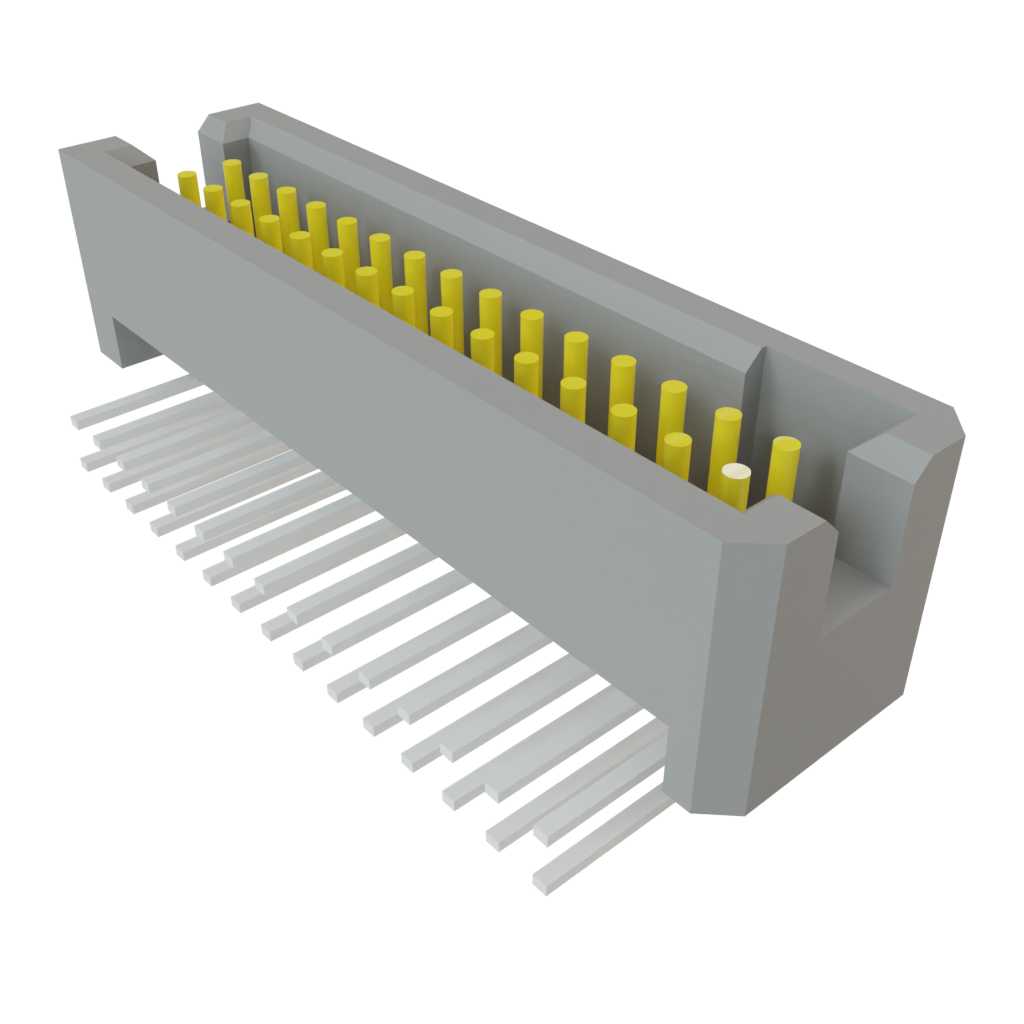 Samtec-SFM-115-01-L-D Cabezales del conector y receptáculos PCB Conn Socket Strip SKT 30 POS 1.27mm Solder ST Top Entry Thru-Hole TIGER EYE™ Tube
