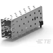 TE Connectivity-1658628-2 Steckverbinder, Telefon und Telekommunikation Conn SFP RCP 40 POS 1.6mm Press Fit RA Thru-Hole 40 Terminal 2 Port