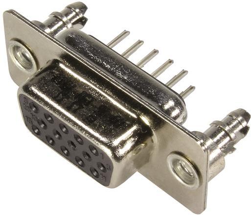 HARTING-09562517512 Steckverbinder, D-Sub Conn D-Sub SKT 26 POS 1.14mm Solder ST Thru-Hole 26 Terminal 1 Port