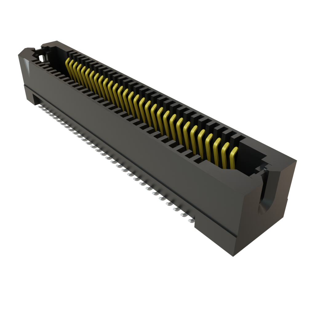 Samtec-ERF8-030-05.0-L-DV-L 连接器插头及 PCB 插座 Conn Micro High Speed Socket Strip SKT 60 POS 0.8mm Solder ST SMD