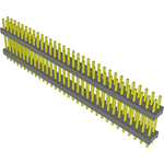 Conn Board Stacker HDR 64 POS 2.54mm Solder ST Top Entry Thru-Hole Bulk