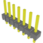 Conn Unshrouded Header HDR 7 POS 2.54mm Solder ST Top Entry Thru-Hole Bulk