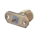 Conn SMA 0Hz to 18GHz 50Ohm ST Flange Mount F Gold Over Nickel Single