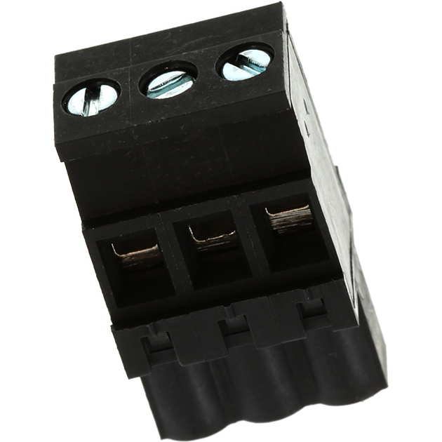 Molex-395332003 Bloques terminales del conector Conn Eurostyle Block F 3 POS 5.08mm Screw ST Cable Mount 18A/Contact Eurostyle™