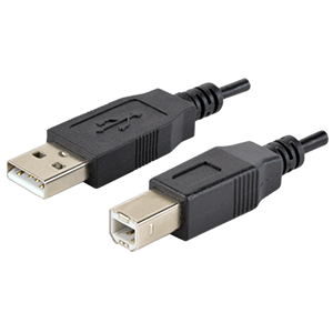Same Sky (formerly CUI Devices)-CBL-UA-UB-1 Cable Assembly USB Cable Assembly 1m USB 2.0 Type A to USB 2.0 Type B 4 to 4 POS M-M 28AWG