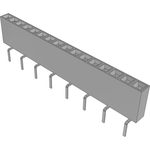 Conn Socket Strip SKT 16 POS 2.54mm Solder ST Top Entry Thru-Hole TIGER CLAW™ Tube