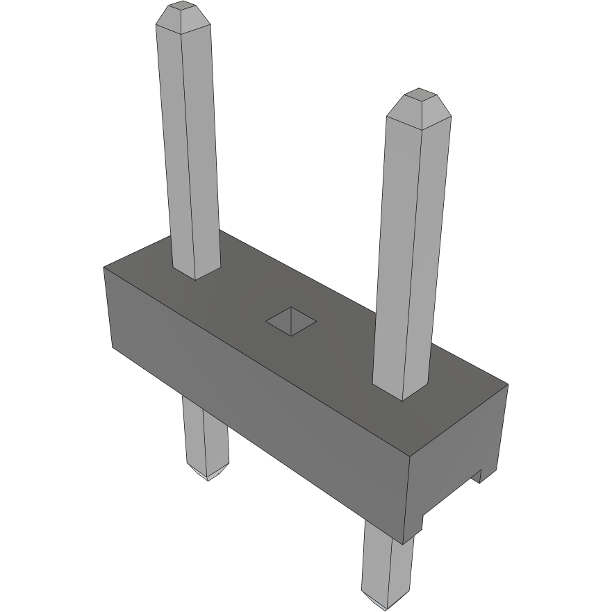 Samtec-TMM-103-03-T-S-002 Cabezales del conector y receptáculos PCB Conn Unshrouded Header HDR 3 POS 2mm Solder ST Top Entry Thru-Hole Bulk