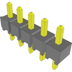 Conn Unshrouded Header HDR 5 POS 2.54mm Solder ST Top Entry Thru-Hole Bulk