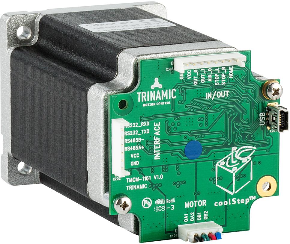 Analog Devices-PD60-4-1161 Schrittmotoren Stepper Motors Hybrid Bipolar Square 24V 2.8A 1.5Ohm 840g.cm² 3.1 1.8° 1Shaft