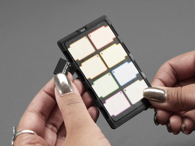 Adafruit Industries-3664 Productos, misceláneos DiMeCard 8 microSD Card Holder