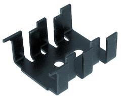 Assmann WSW components, Inc-V5237BP-T Dissipatore Heat Sink Passive TO-220/SOT-32 Finger Thru-Hole Aluminum 99.1 15°C/W Black Anodized