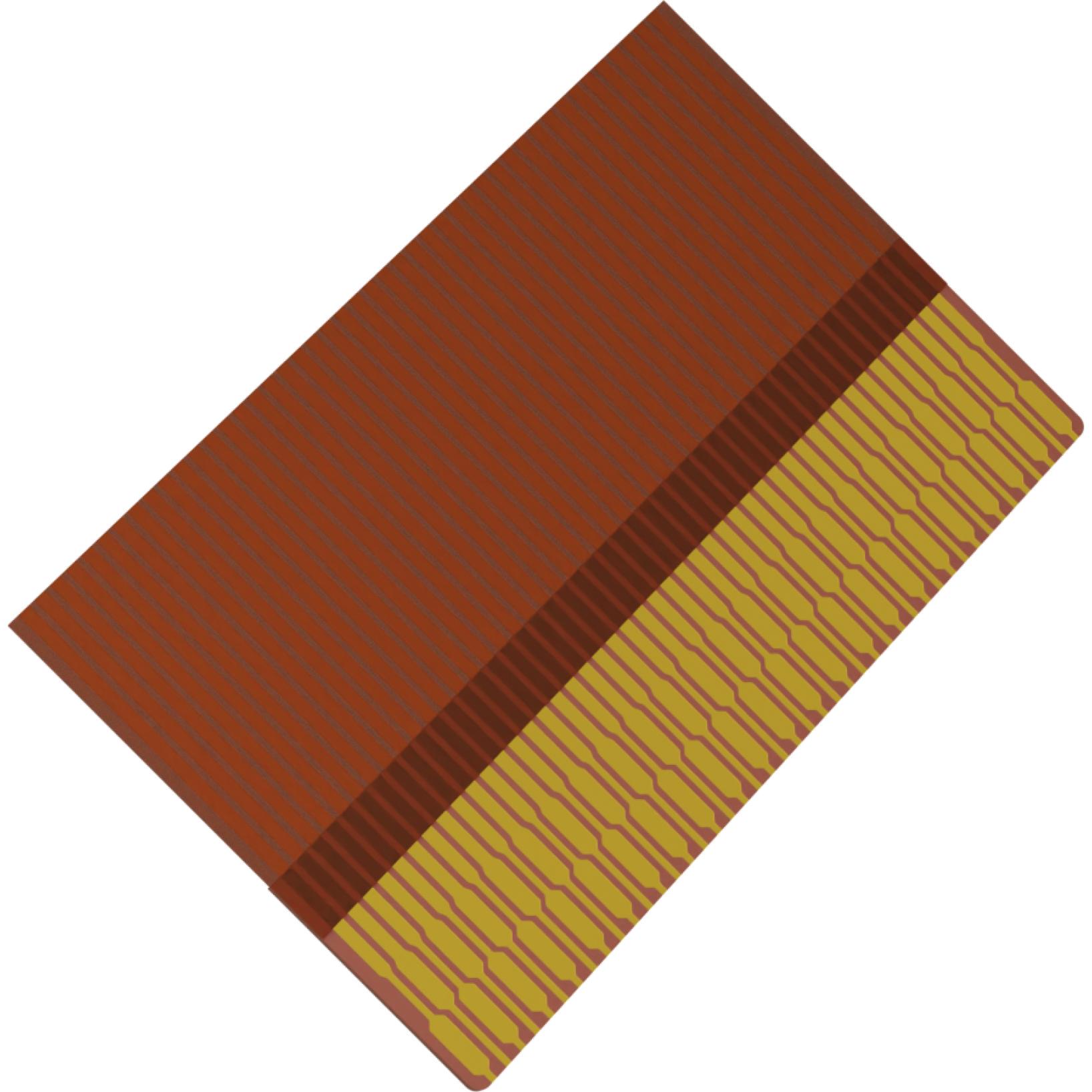 Molex-15015-0445 Assemblaggio cavo a nastro piatto Cable Assembly 0.1m 0.3mm 45 to 45 POS Premo Flex FFC Jumper to Premo Flex FFC Jumper Premo-Flex FFC Jumper Bag