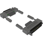 Cable Assembly Coax Micro Ribbon 0.15m 38AWG Micro High Speed Terminal to Micro High Speed Socket F-M Q STRIP® Bag