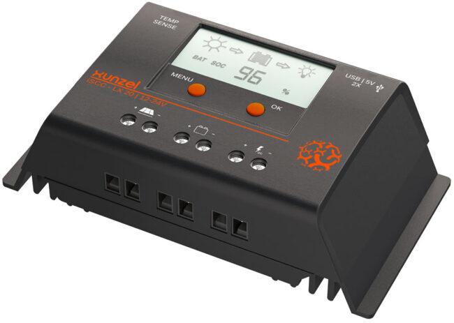 XUNZEL-ISCCLX20124U Controller e monitor di alimentazione Smart Solar Charge and Discharge Controller