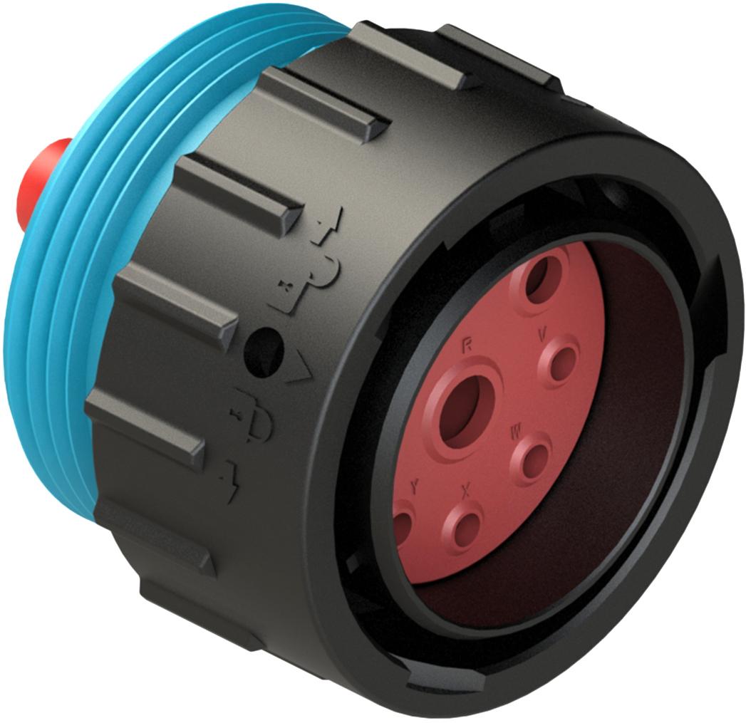 Amphenol-AHDP06-24-09PR-WTA Connector Circular Conn Circular PIN 9 POS ST Cable Mount 9 Terminal 1 Port Automotive