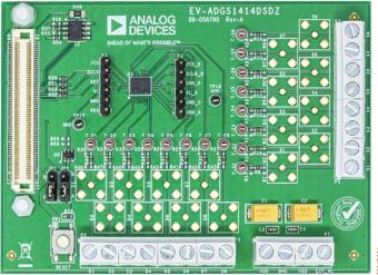 Analog Devices-EV-ADGS1414DSDZ Herramientas y kits de desarrollo ADGS1414D Analog Switch Multiplexer Evaluation Board