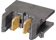 Molex-1724520002 Steckverbinderleisten und Leiterplattenbuchsen EXTreme Ten60Power Wire-to-Board Right-Angle Plug Assembly, 2 Power Circuits