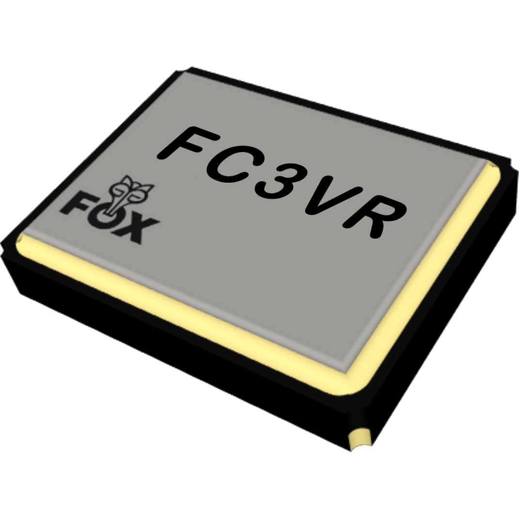 Fox Electronics-FC3VREEGM40.0-T1 Cristalli Crystal 40MHz ±20ppm (Tol) ±20ppm (Stability) 12pF 4-Pin SMD T/R