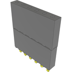 Conn Elevated Socket SKT 6 POS 2.54mm Solder ST Top Entry Thru-Hole Bulk