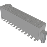 Conn Socket Strip SKT 26 POS 1.27mm Solder ST SMD TIGER EYE™ Tube