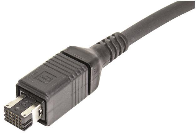 HARTING-33202210020001 Montajes de cables, otros Copper cable (round) Pre-assembled on both sides Cable length 2 m