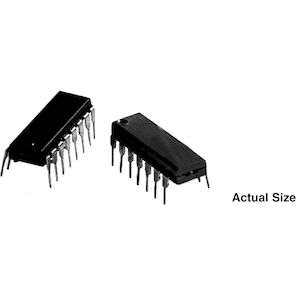 Vishay-TDP105-403UF Redes y matrices del resistor Molded, Dual-In-Line Thin Film Resistor, Through-Hole Network