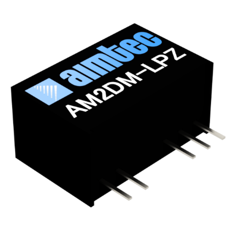Aimtec-AM2DM-2412SH60LPZ DC/DC-Wandler und Spannungsreglermodul Module DC-DC 24VIN 1-OUT 12V 0.168A 2W 4-Pin SIP Module