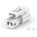 Conn Housing PL 2 POS 2.5mm Crimp ST Cable Mount Natural