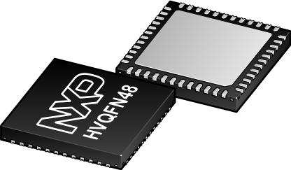 NXP Semiconductors-MKW36A512VFT4R Bluetooth Bluetooth v5.0 (BLE) SMART SOC 1Mbps Automotive AEC-Q100 48-Pin HVQFN EP T/R