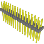 Conn Unshrouded Header HDR 30 POS 2.54mm Solder ST Top Entry Thru-Hole Bulk