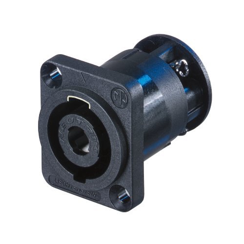 Neutrik Group-NL4MP-ST Connector Audio and Video Conn Loudspeaker Connector M 4 POS Screw ST Cable Mount 4 Terminal 1 Port